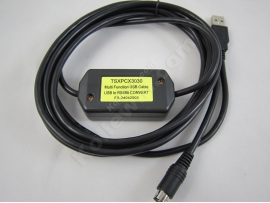 TSXPCX3030:USB/RS485 cable for TSX Preminum, Micro, Nano, Naza, Twido PLC