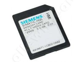 6AV6671-1CB00-0AX2 SIMATIC HMI MM MEMORY CARD 128 MB