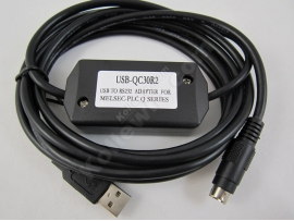 USB-QC30R2:USB/RS232 adapter cable for Mitsubishi Q PLC