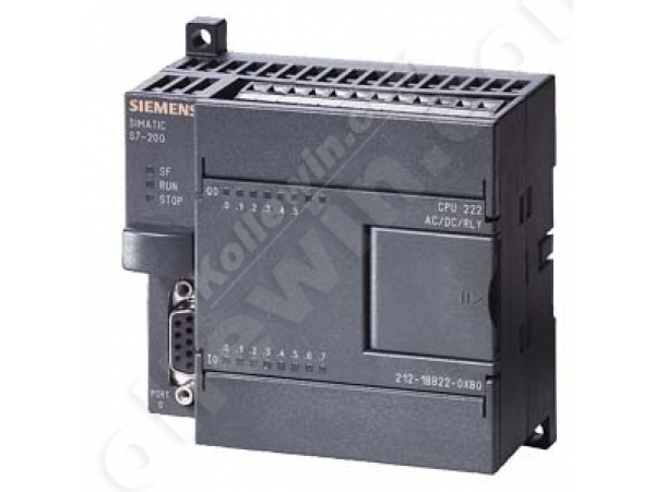 6ES7212-1AB22-0XB0 CPU 222, DC PS, 8DI DC/6DO DC