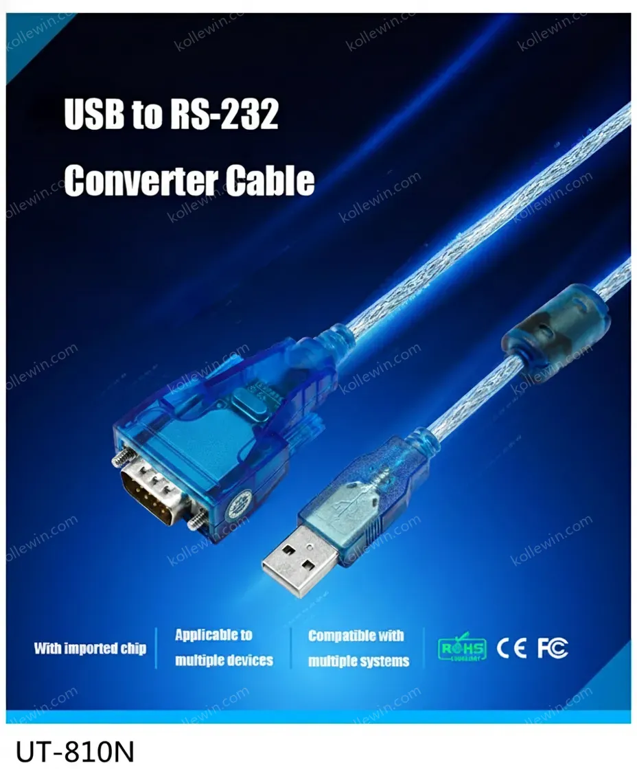 UOTEK Mini RS232 to RS485 Converter RS 232 DB9 RS-232 To RS-485 Adapter Serial Connector Half Duplex Anti Lightning UT-201B