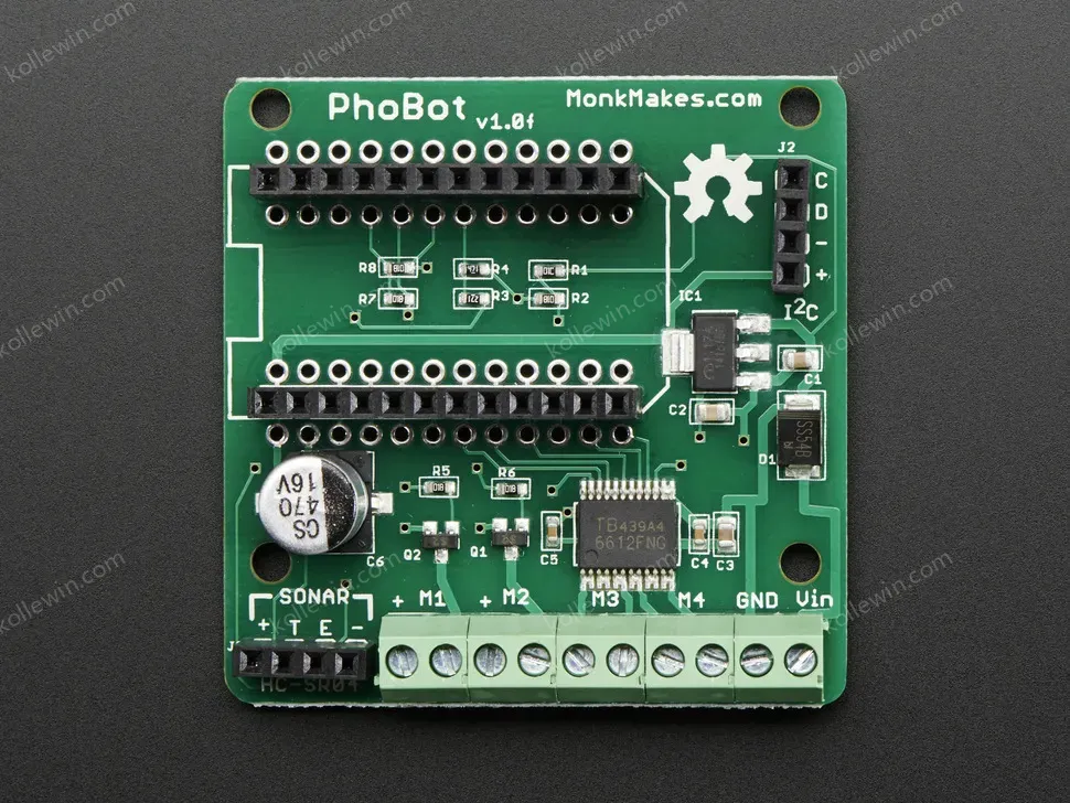 PhoBot - Robotics Shield for Photon