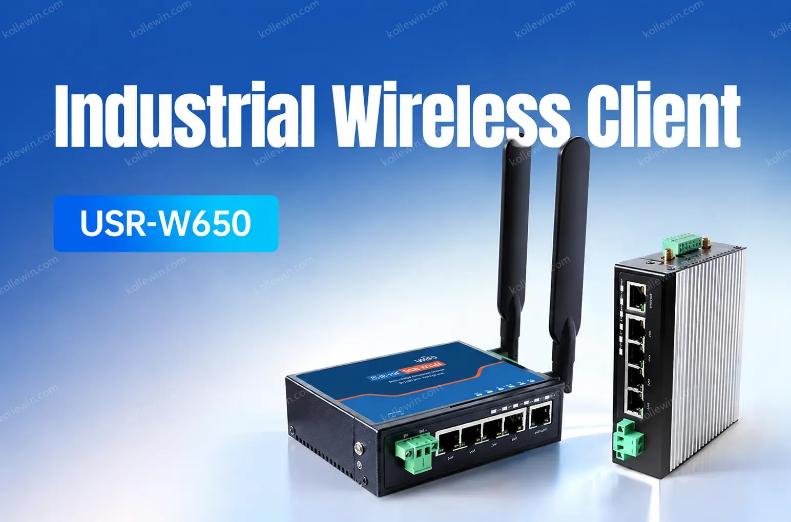 PUSR Serial to CAN RS485/RS232 to Ethernet/WiFi Protocol Converter Dual Band WiFi 5 Gigabit Port Modbus RTU to TCP Gateway W650