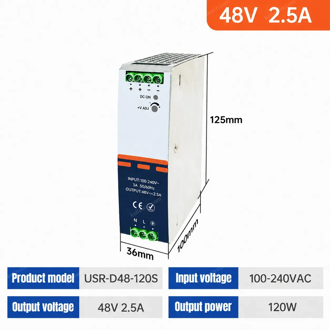 PUSR Industrial Gigabit Ethernet Switch 5 /8 Ports With 10/100/1000Mbps Din-Rail Mounting Easy to Installation USR-ISG/ISF