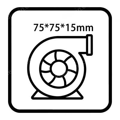 75*75*15mm
