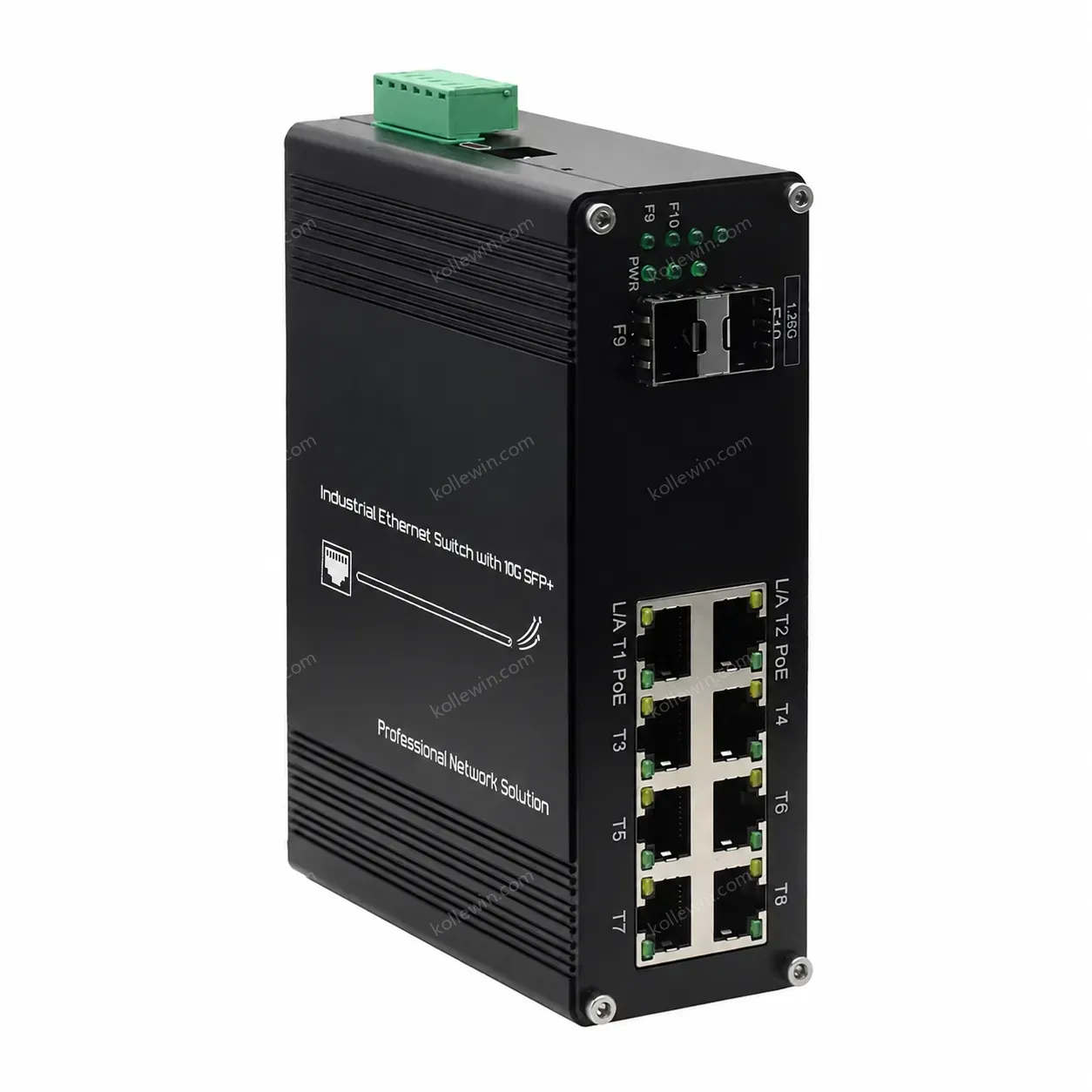 2 X SFP 8 X GE PoE Network Switch Industrial 8 Port Gigabit Ethernet WEB Managed Switch CCTV Networking
