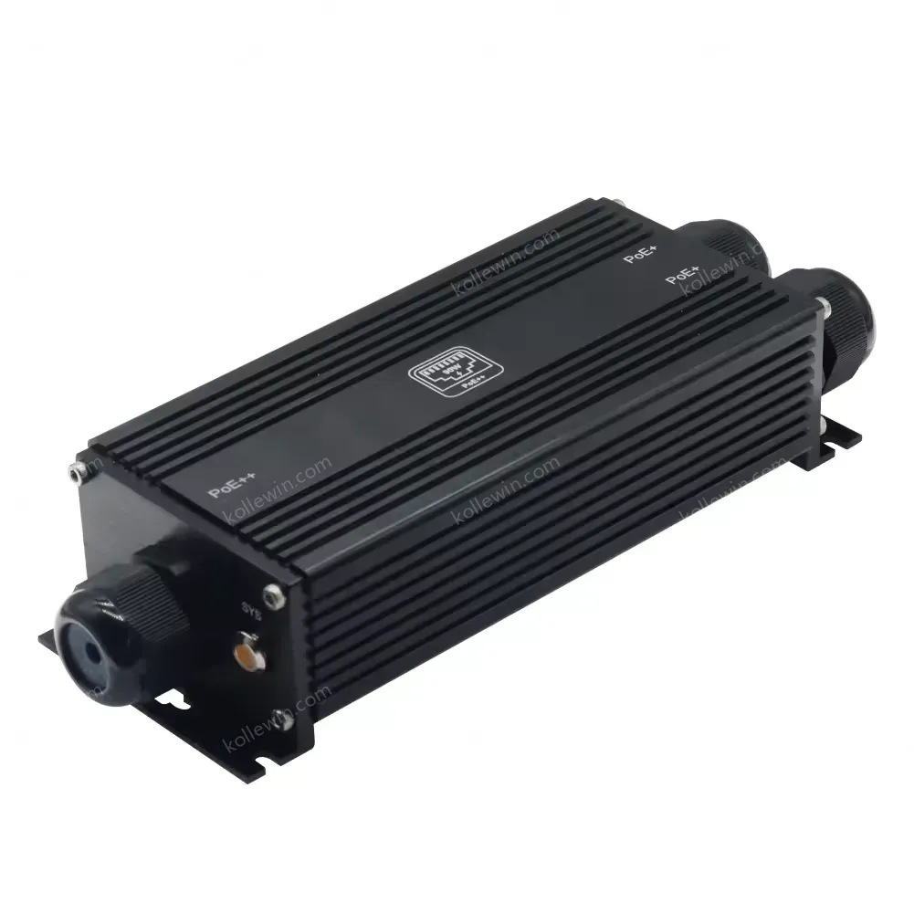 IP67 Waterproof Industrial Gigabit PoE Extender 1 X Input 1 X Output (1 X Input 2 X Output) Aluminum Case
