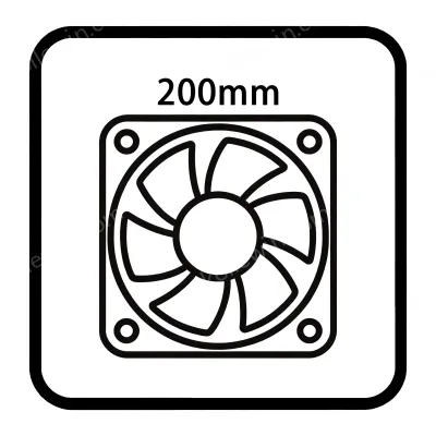 200mm dc fan