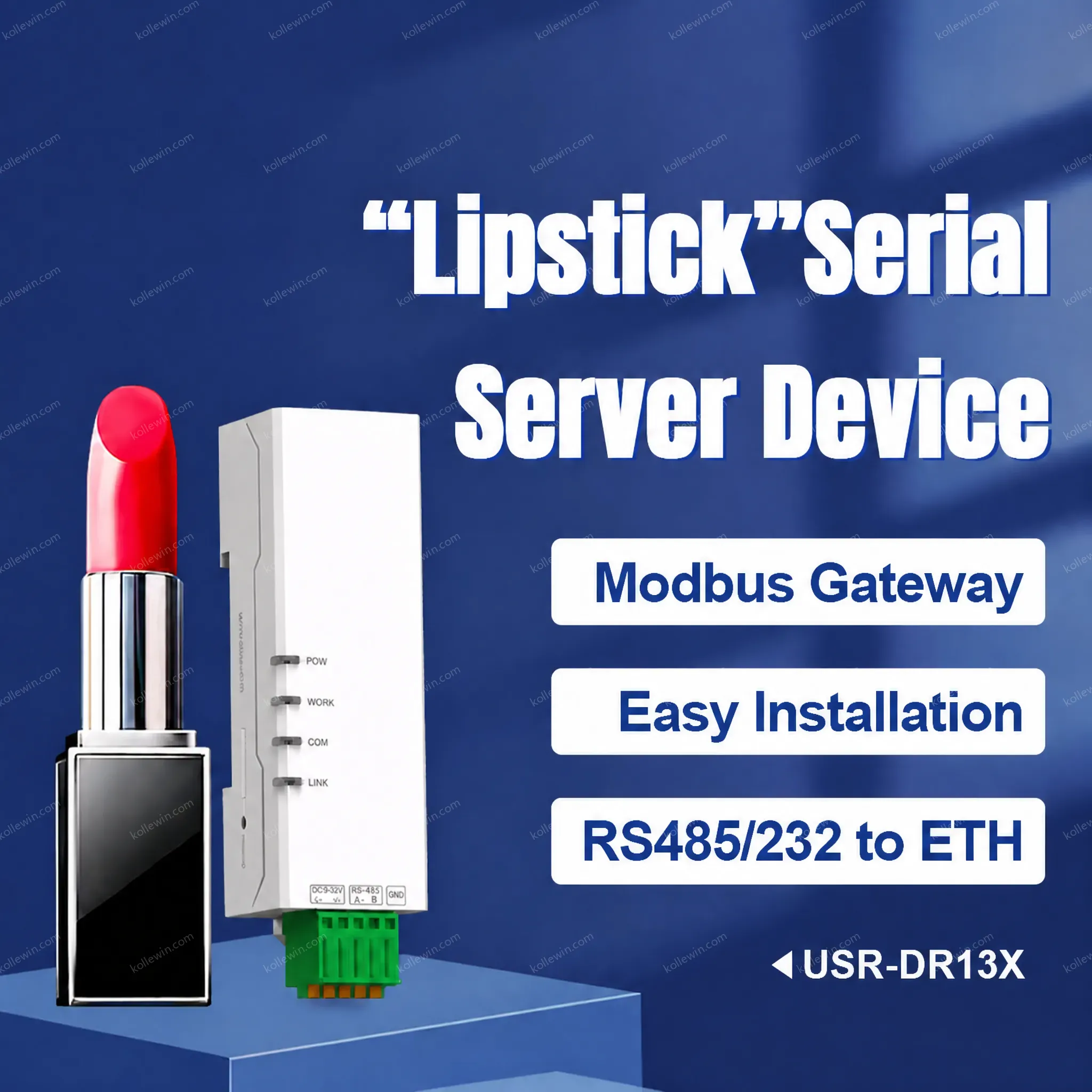 PUSR DIN Rail RS485 to Ethernet Device converter Modbus IOT Gateway Modbus RTU to Modbus TCP Serial Device Server USR-DR134