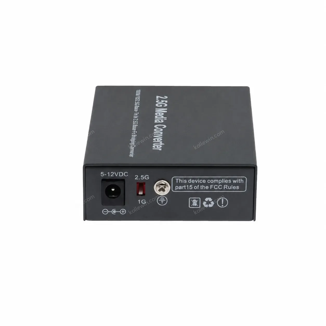 100M/1G/2.5GBase-T to 2.5G Base-SX/LX Fiber Media Converter
