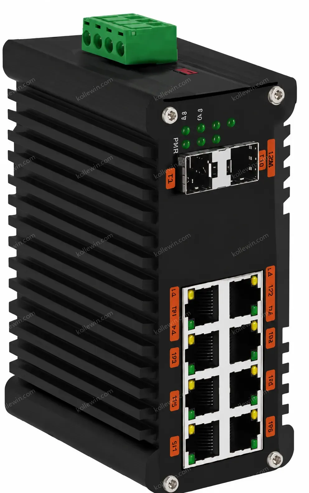 Industrial L2+ 8-Port Gigabit + 2-Port SFP Managed Ethernet Switch for Networking 3 Years Warranty