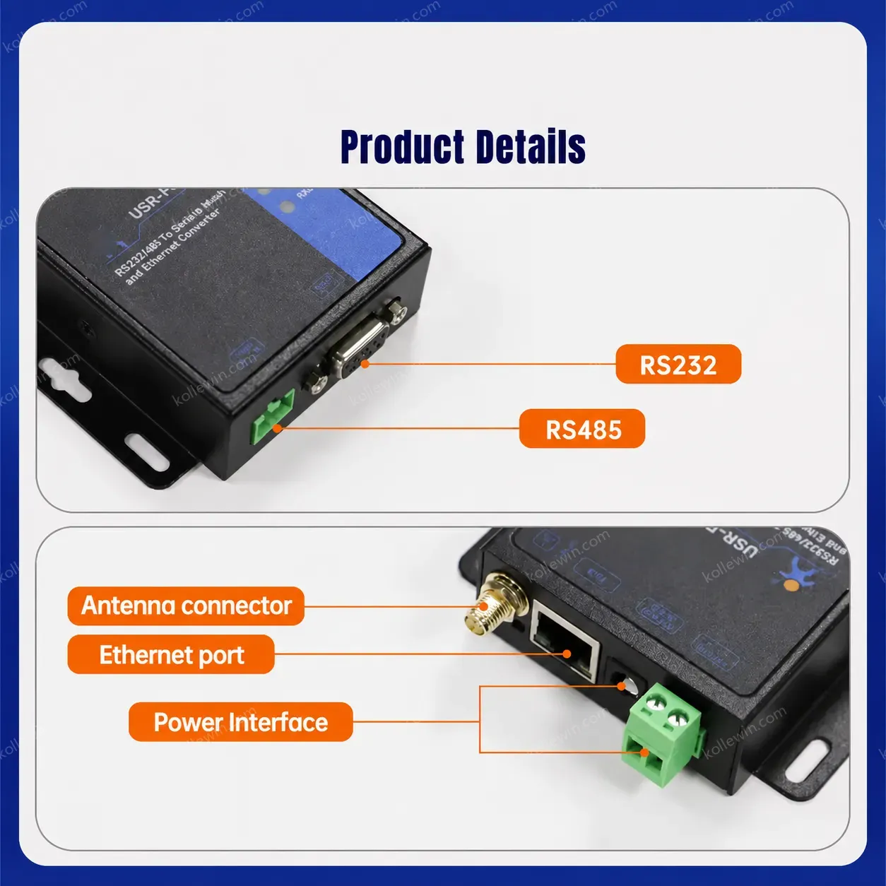 PUSR Ethernet to Wireless Swarm Converter 1-second fast networking 1000 devices 16-jump relay at the physical layer USR-FQ610