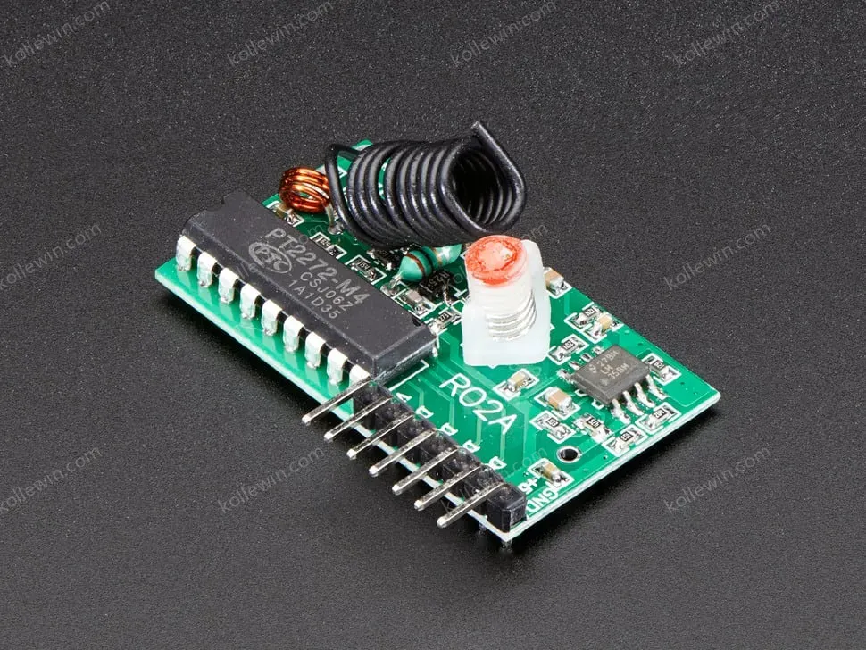 Simple RF M4 Receiver - 315MHz Momentary Type