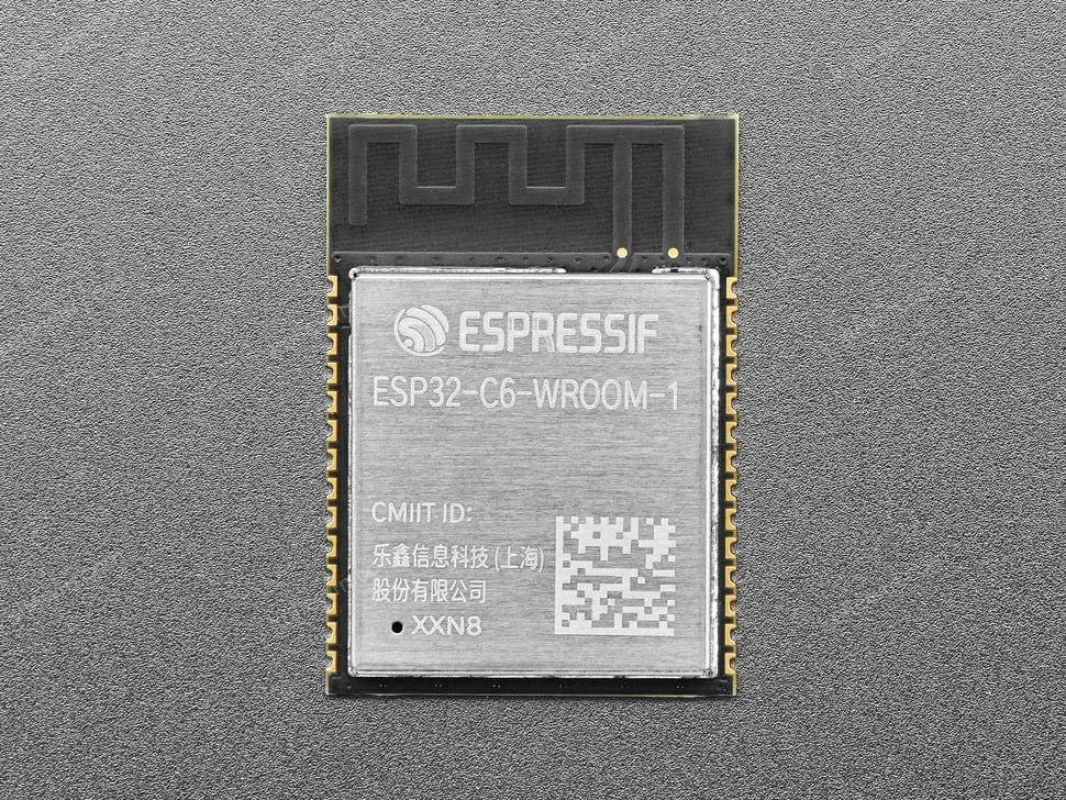 ESP32-C6-WROOM-1-N8 Engineering Module - 8 MB Quad SPI Flash - PCB Antenna