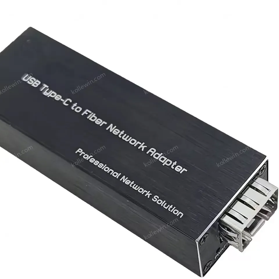 USB 3.0 to SFP Gigabit Ethernet Adapter - Mini Network Interface Card Compatible with Windows/macOS/Linux, Full/Half Duplex
