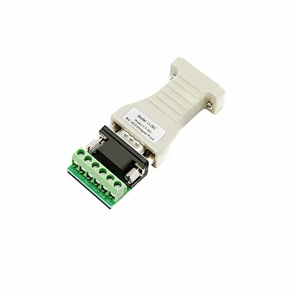 UOTEK Mini RS-232 to RS-422 Converter RS422 RS232 Conversion Adapter DB9 Connector No Power Required Bidirectional UT-202D