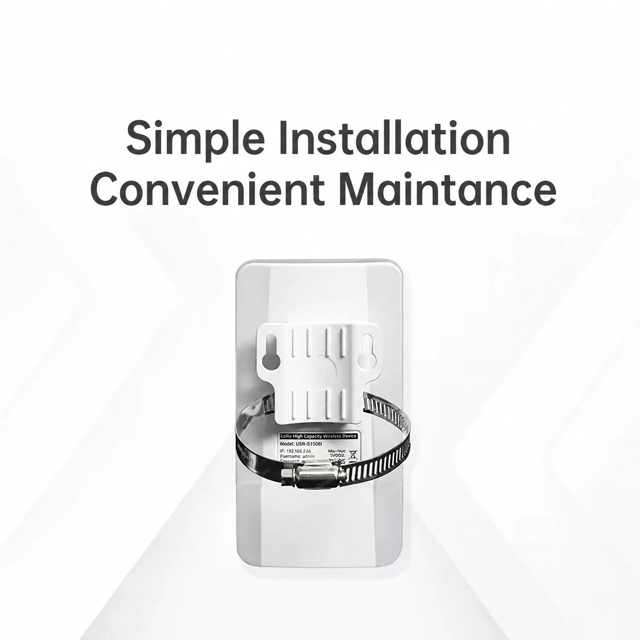 PUSR Wireless Bridge 5.8GHz 2 KM IP64 Water-Proof 8dBi Antenna WIFI AP Repeater Outdoor CPE PTP/PTMP ST508E
