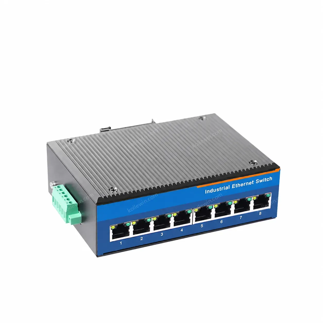 USR-ISG008 Series 8 Electrical Ports With 10/100/1000Mbps DIN-Rail GIgabit Industrial Ethernet Switch