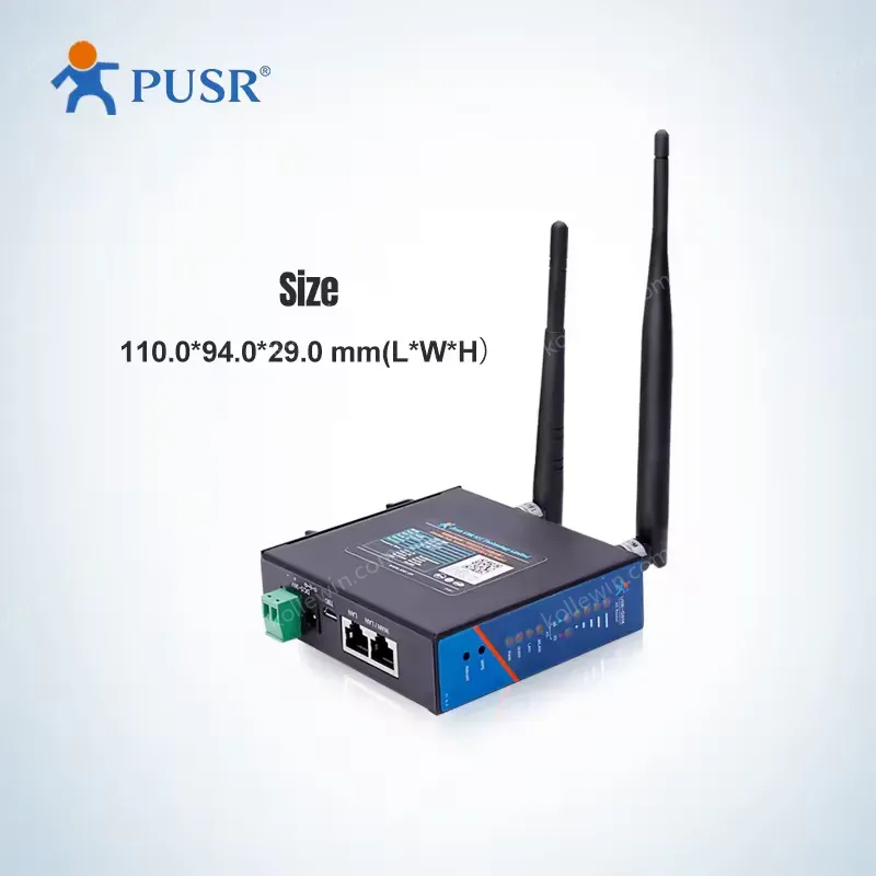 USR-G806-AU Outdoor M2M Industrial 3G 4G LTE Router with SIM Card Slot OpenVPN for Australia Latin America NZ & Taiwan