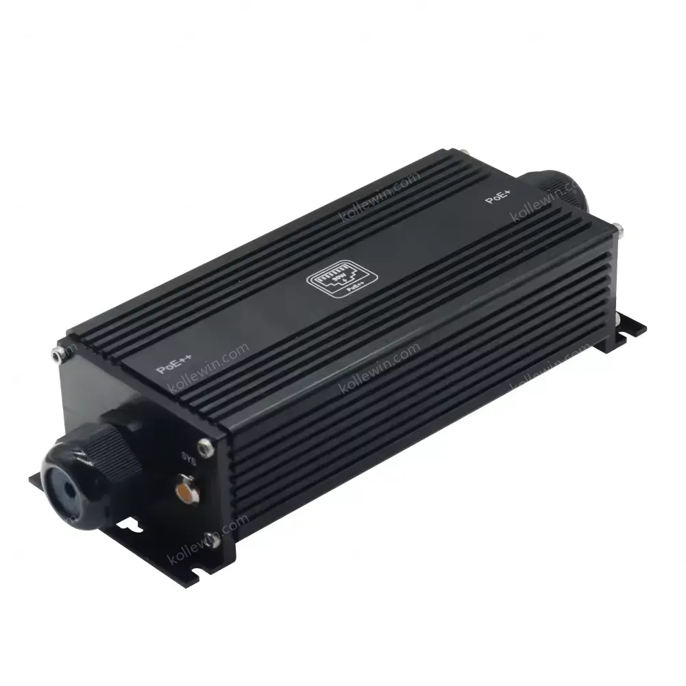 IP67 Waterproof Industrial Gigabit PoE Extender 1 X Input 1 X Output (1 X Input 2 X Output) Aluminum Case
