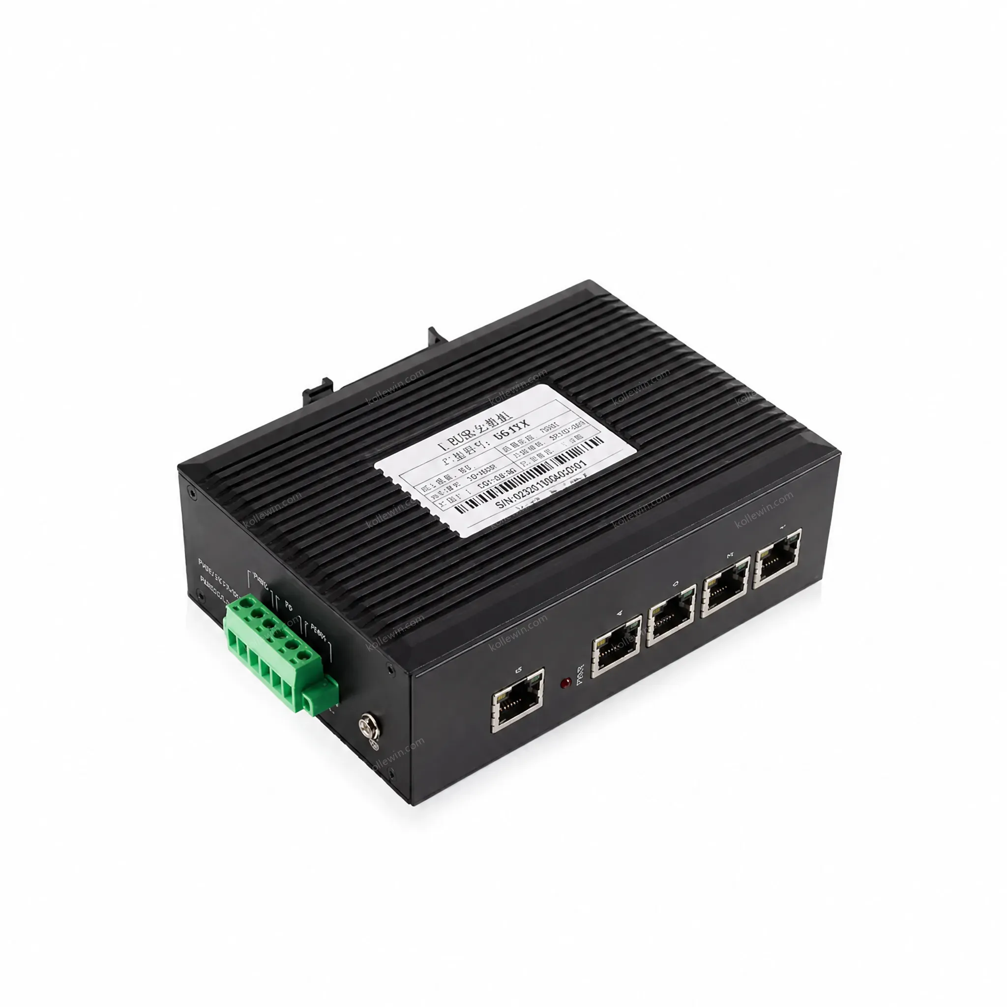 USR-SDR050 5-LAN 1G 10/100Mbps IP40 Full-Duplex & Half-Duplex Industrial Ethernet Switch