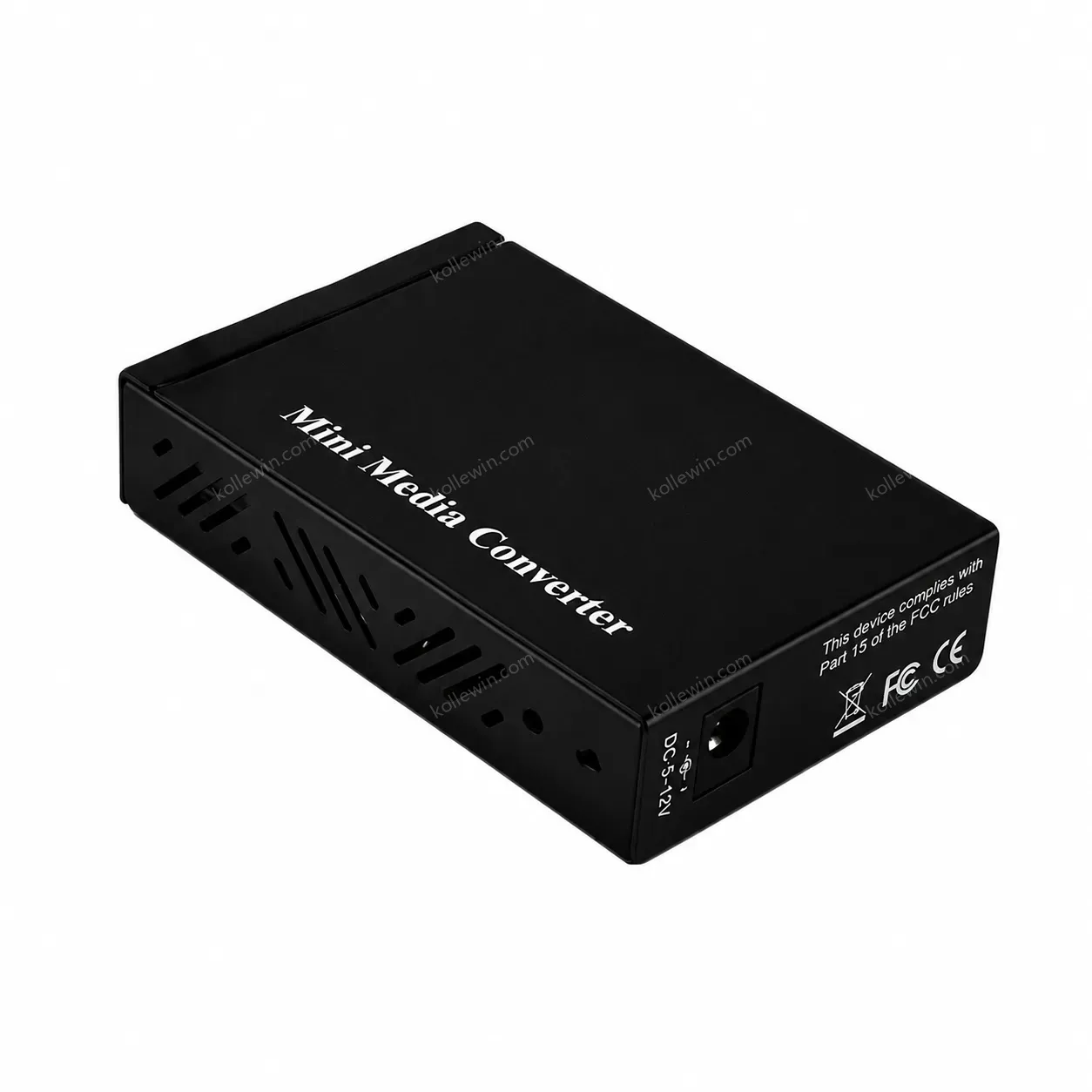 Mini 2x 10/100/1000Base-T RJ45 to 1x 1000Base-X SFP Slot Gigabit Ethernet Media Converter