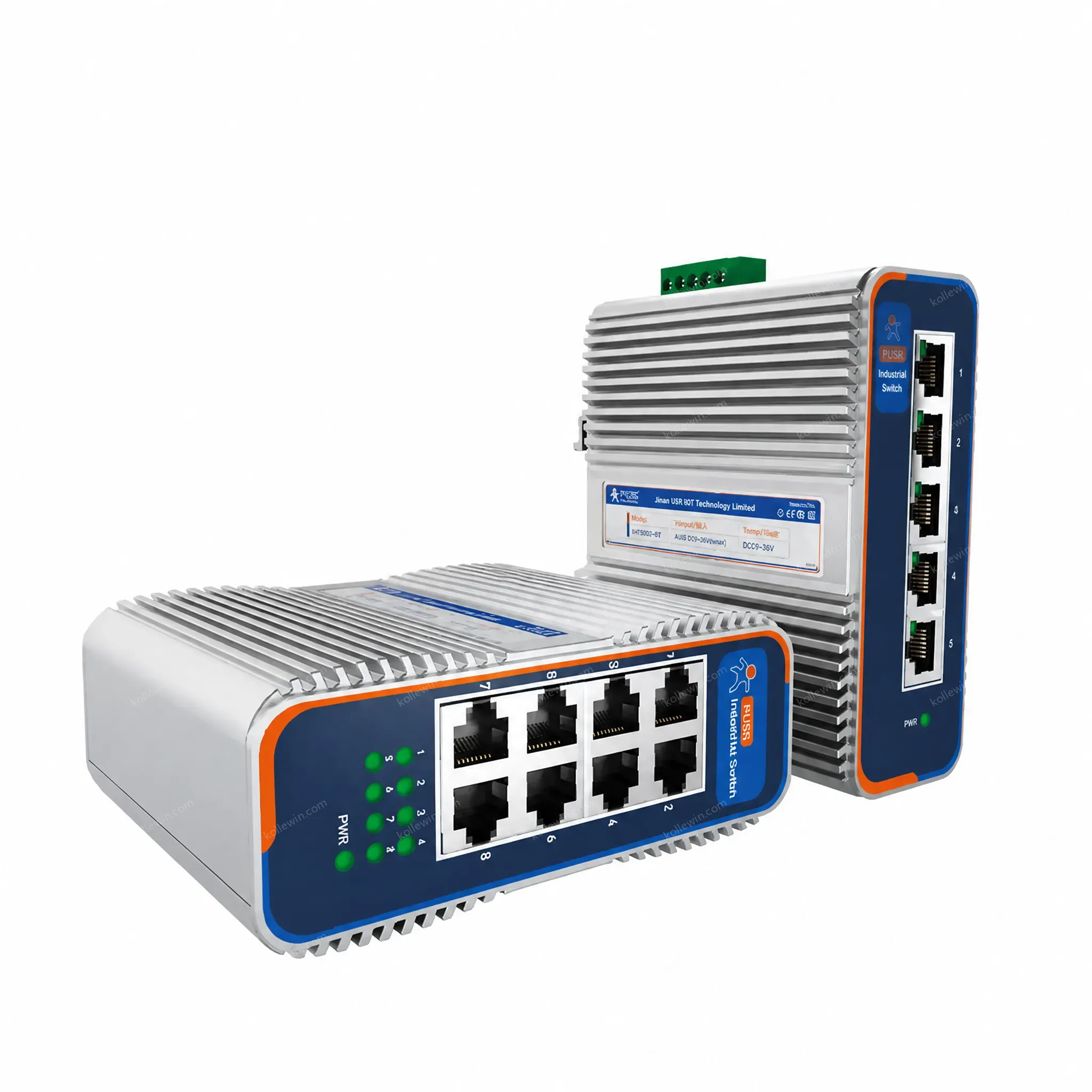 PUSR 8 Port Compact Size Gigabit Unmanaged Ethernet Switch Desktop Ethernet Splitter Unshielded Network Switch USR-ISG1008