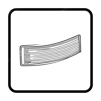 Cover strip deflection