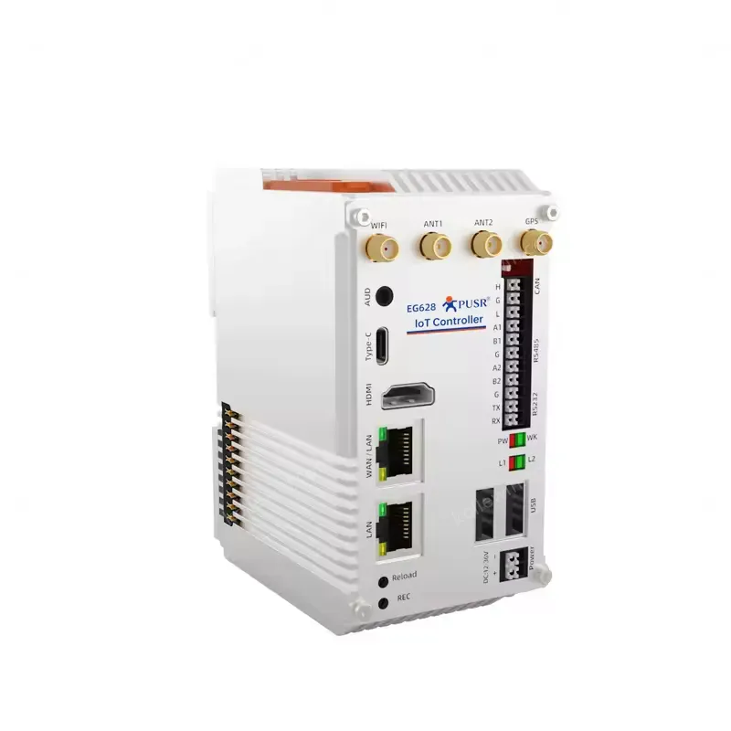 PUSR Expandable IoT Controller ARM Based Embedded Computer WukongEdge Application Edge Computing Industrial PC USR-EG628