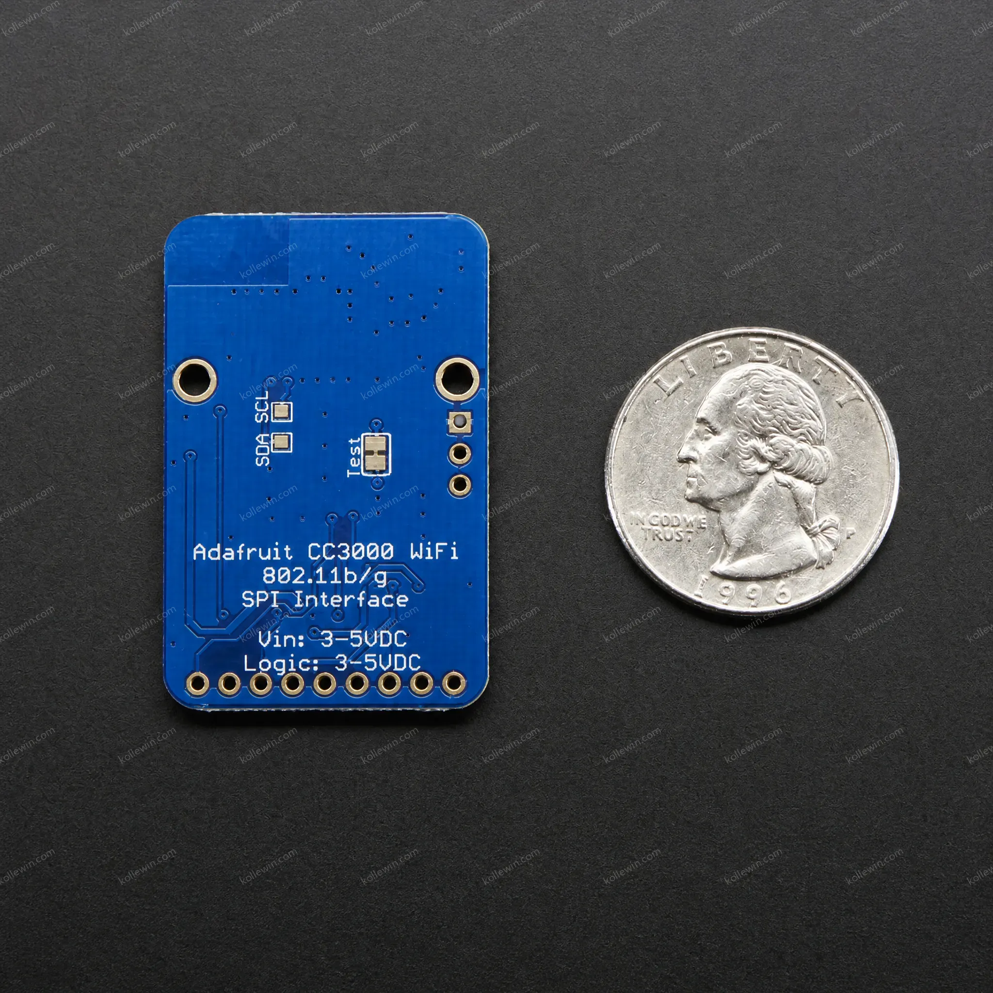 Kerdeep HUZZAH CC3000 WiFi Breakout with Onboard Antenna - v1.1