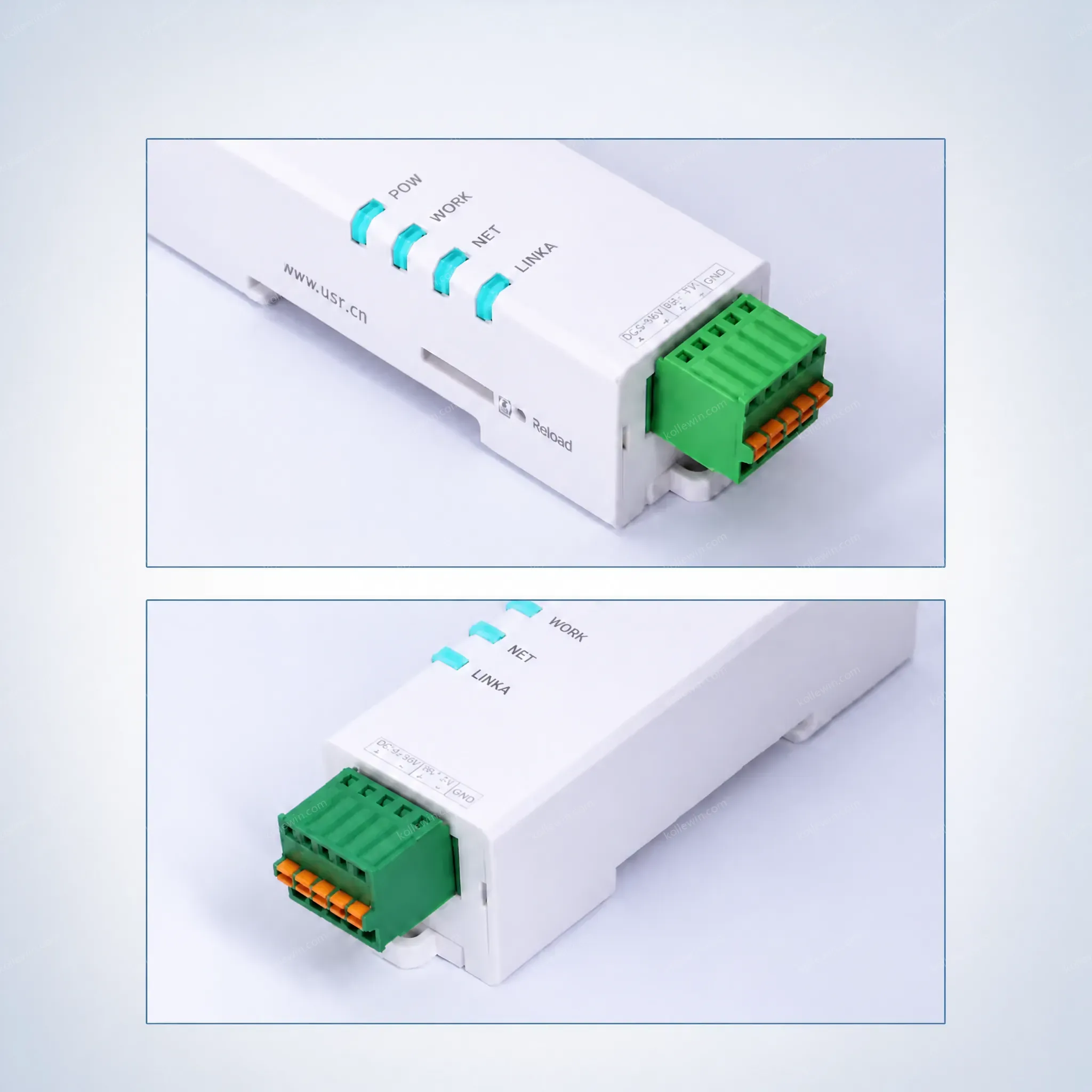 USR-DR154 Cat 1 4g Lte Serial Port Modem With Sim Card Slot