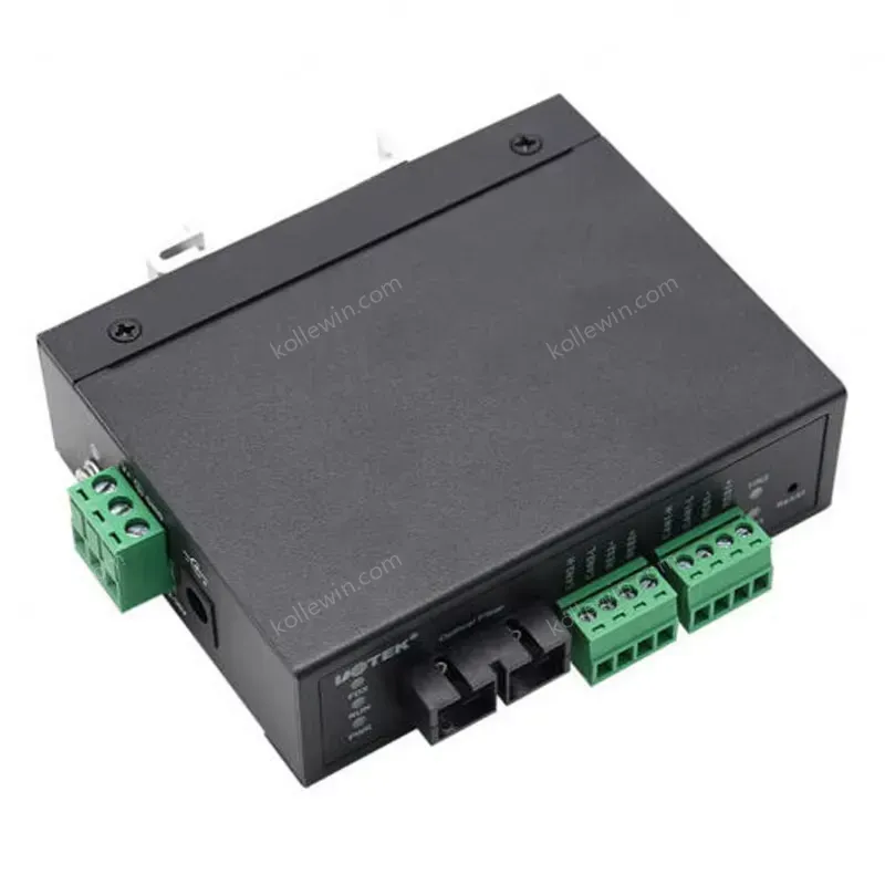 UOTEK CAN2.0 100M Fiber to 2 port CAN BUS Ethernet Converter High-performance Canbus Adapter UT-6502SM-SC