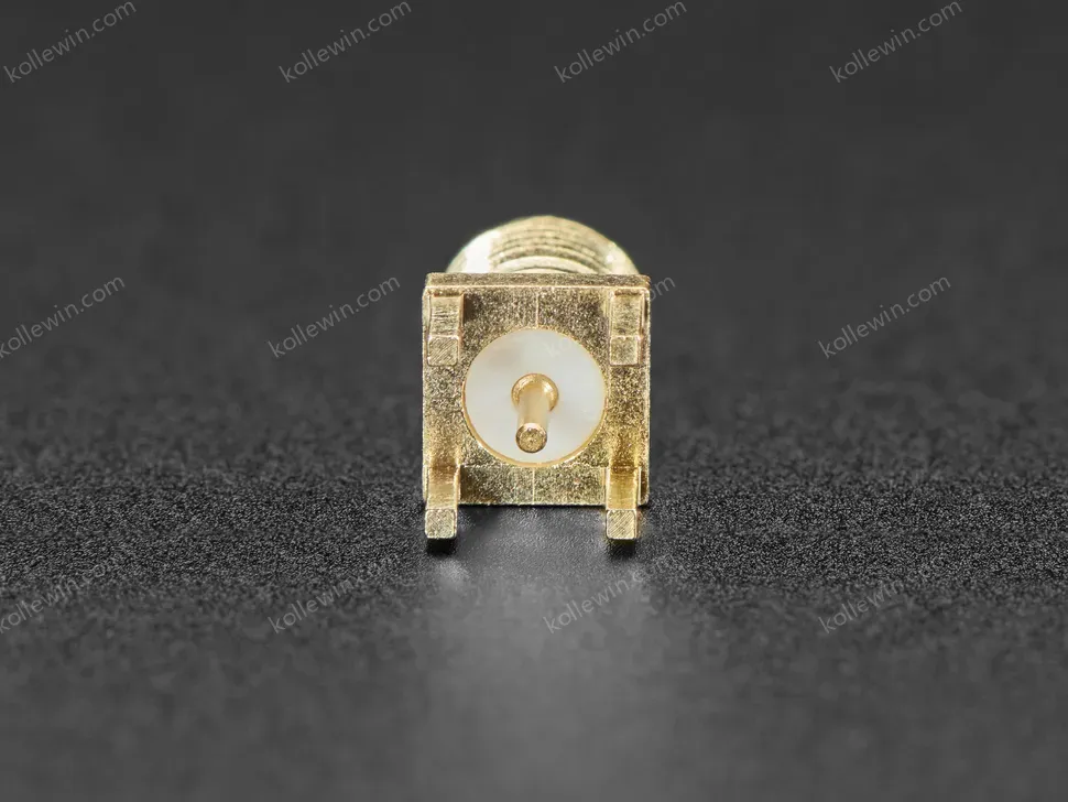 Straight SMA Thru Hole RF Connector