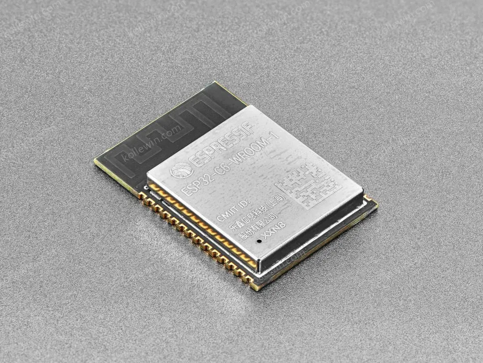 ESP32-C6-WROOM-1-N8 Engineering Module - 8 MB Quad SPI Flash - PCB Antenna