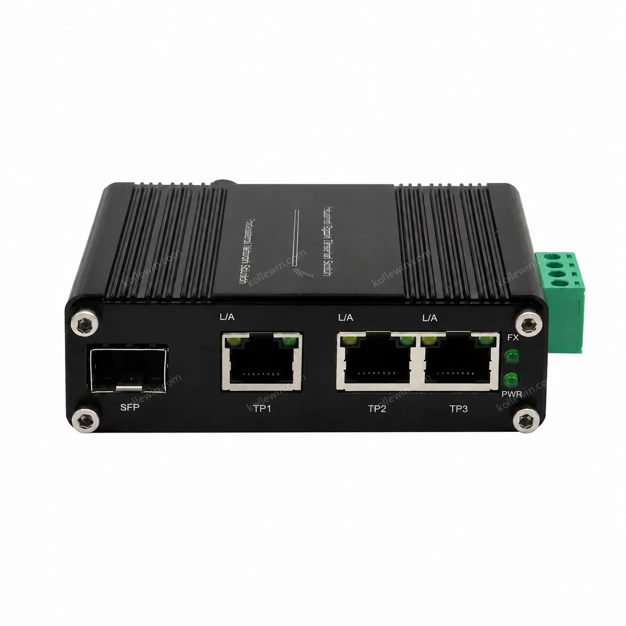 3 x 1000M RJ45 + 1 x 100M 1000M SFP Fiber Optic Industrial Gigabit Ethernet Switch with DIN rail