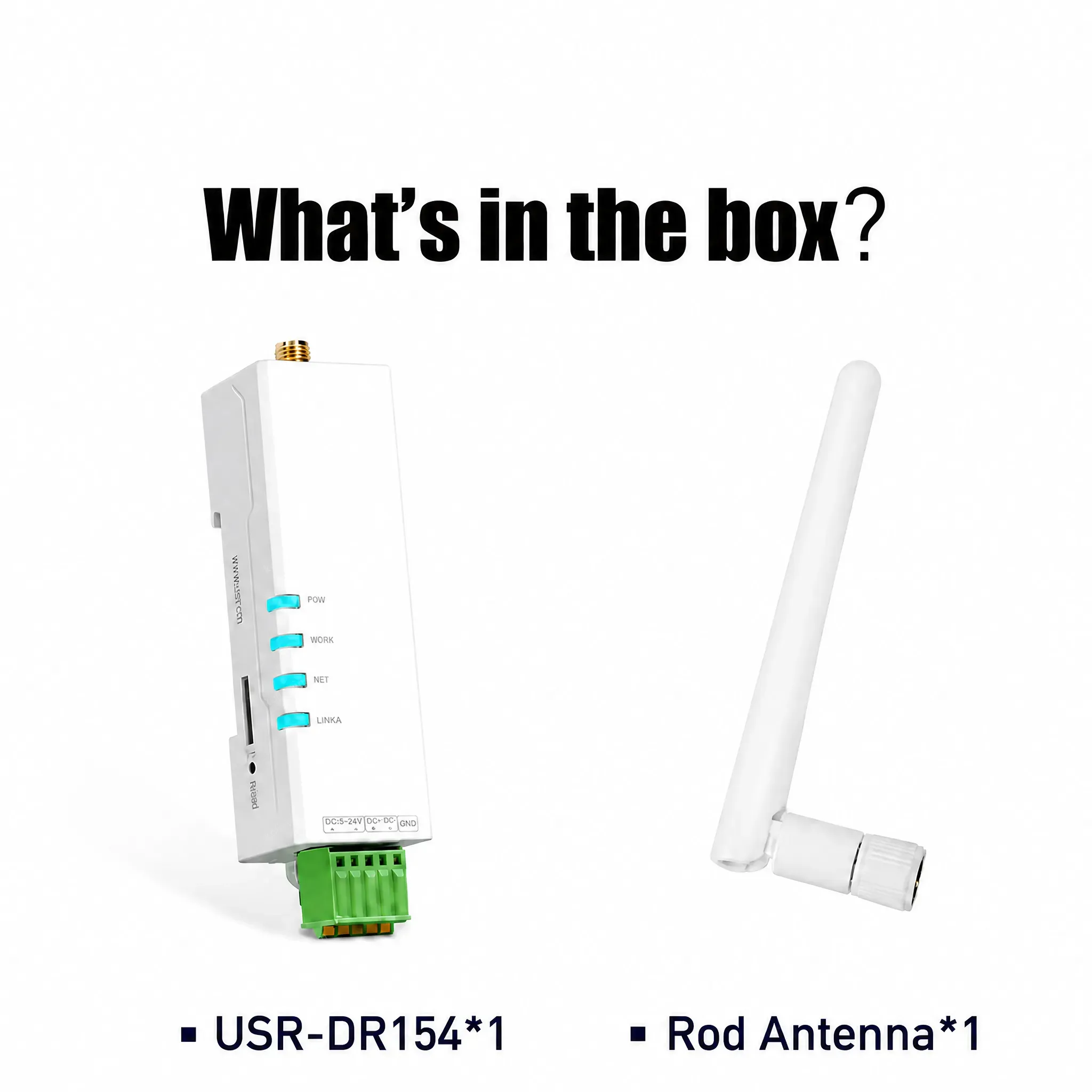 PUSR Wireless DIN Rail Mounting