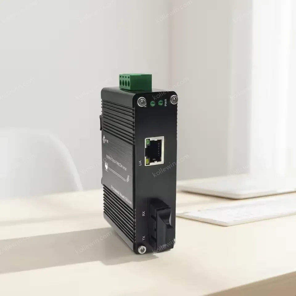 Elink Mini Industrial 10/100/1000Base-T to 1000Base-X Media Converter LNK-IMC3012 Series