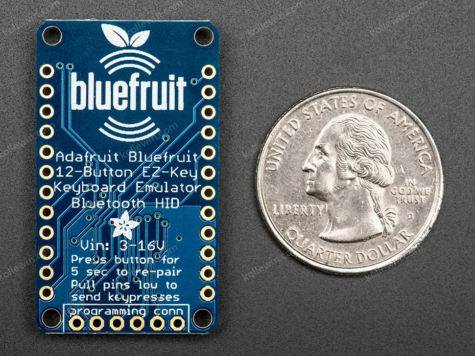 Bluefruit EZ-Key - 12 Input Bluetooth HID Keyboard Controller - v1.2