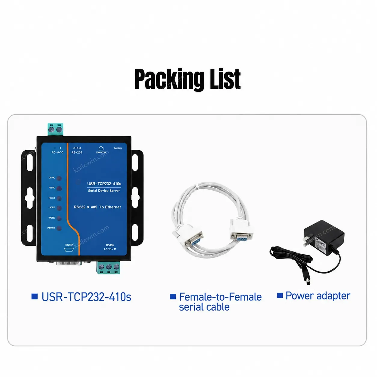 PUSR Serial Device Server RS232 RS485 TCP/IP IOT Module Modbus Support Bidirectional Communication Edge Computing CE/FCC