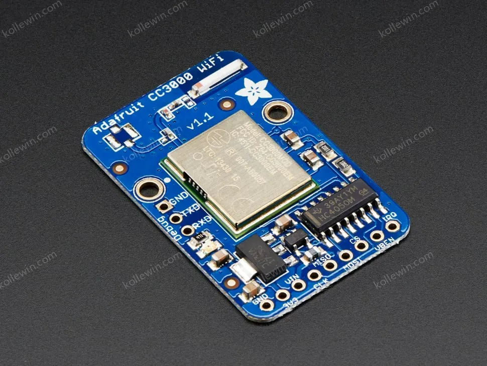 Kerdeep HUZZAH CC3000 WiFi Breakout with Onboard Antenna - v1.1