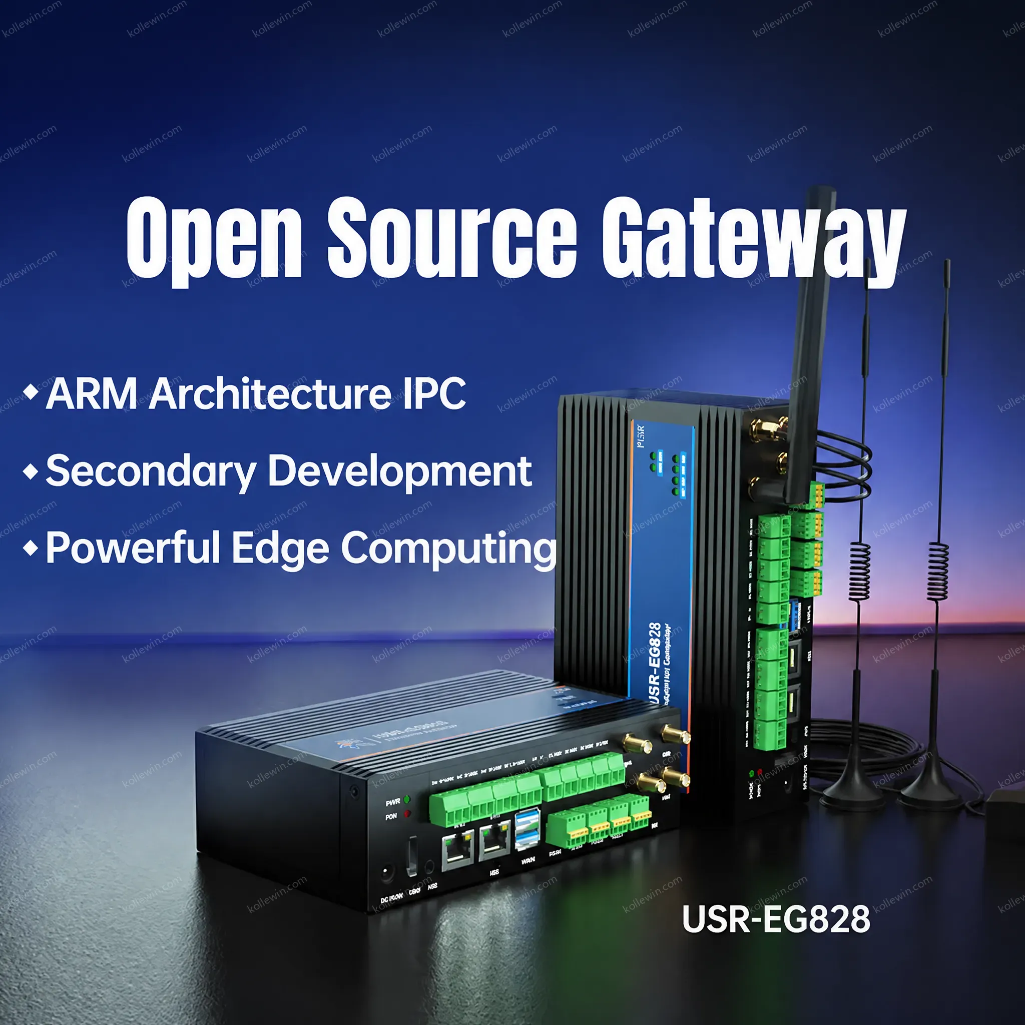 PUSR Industrial Box Computer, Supporting Global 4G Cellular Frequencies Linux Open Source and an ARM Architecture USR-EG828