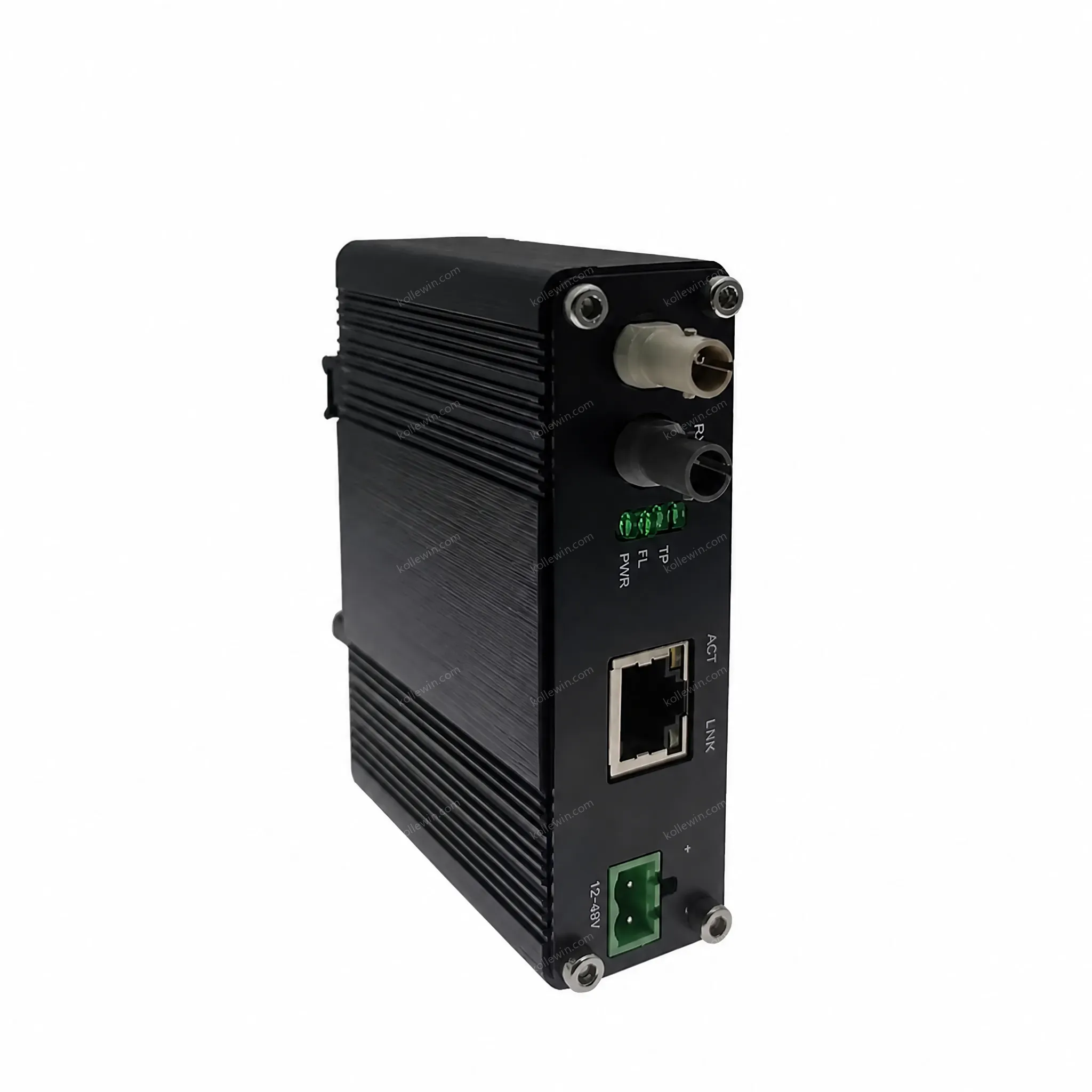 Mini Industrial 10BASE-T to 10BASE-FL Ethernet Media Converter in Stock