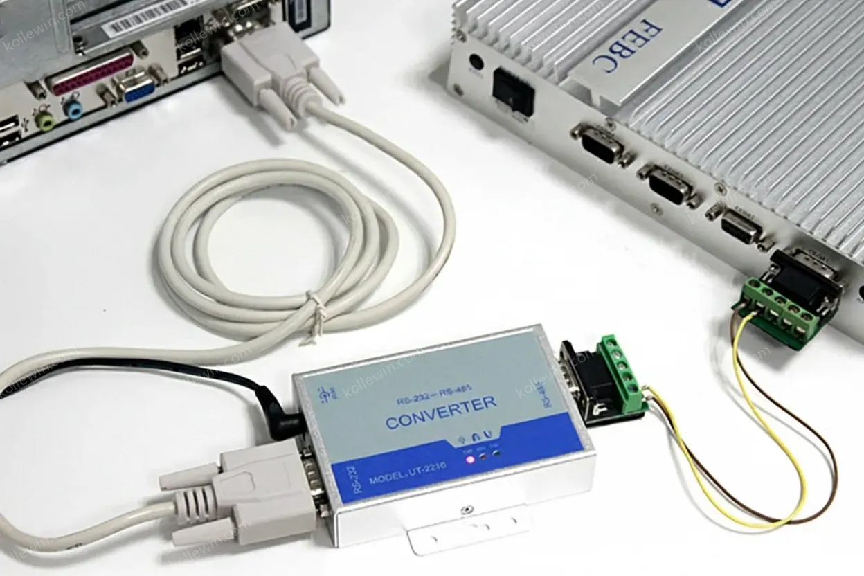 UOTEK RS-232 to RS-485 Converter Asynchronous Half-duplex Mode RS232 RS485 Converter Adapter UT-2216