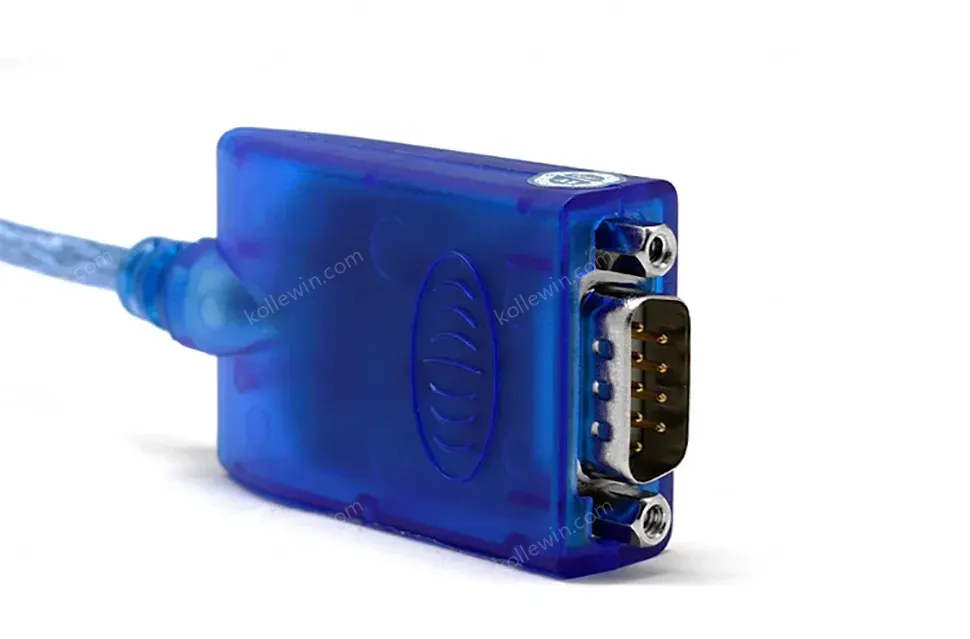 UOTEK 4.92ft USB to RS485 RS422 Cable Converter USB-A RS-422 RS-485 Adapter DB9 Connector Translucent Magnetic Ring UT-850N