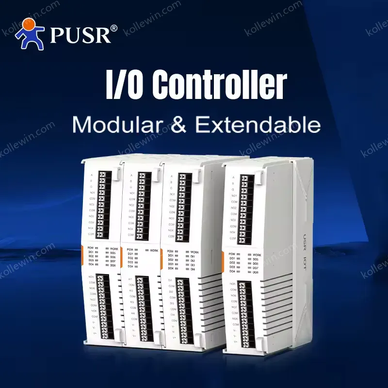 PUSR 4*AI, 4*DO/4*DI, 4*DO/4*AI, 4*AO/ 8*DO/8*DI IO Extender IO Controller