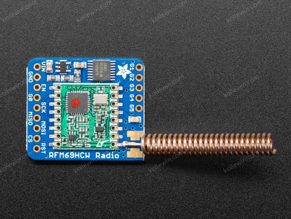 Simple Spring Antenna - 433MHz