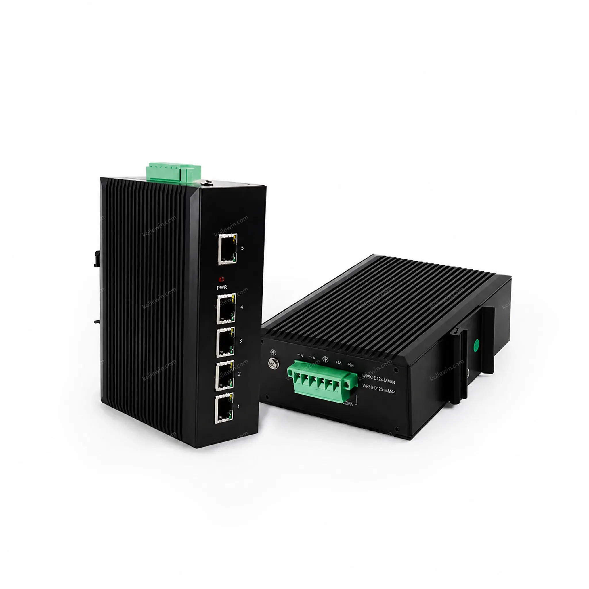 USR-SDR050 5-LAN 1G 10/100Mbps IP40 Full-Duplex & Half-Duplex Industrial Ethernet Switch