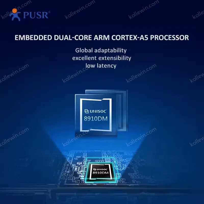 USR-DR154 Wireless Cat 1 Modem 4G LTE with External SIM Card Slot RS485 Port MQTT Support