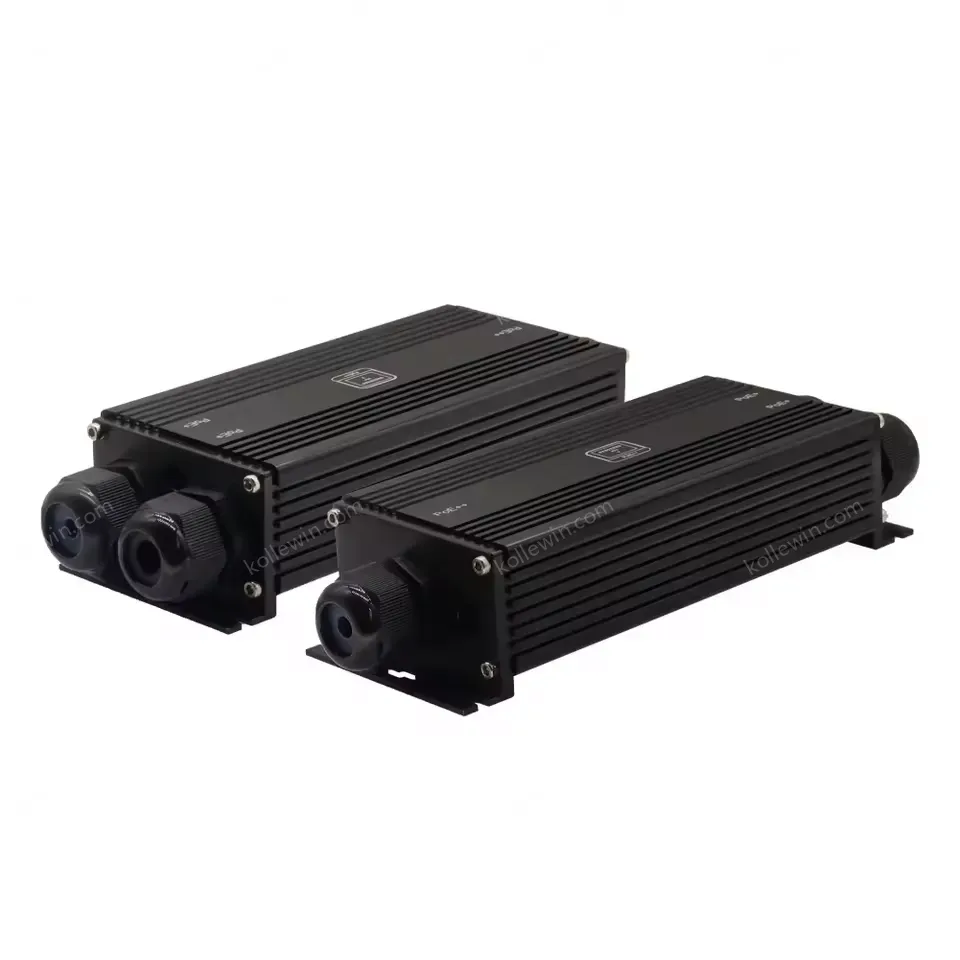 IP67 Waterproof Industrial Gigabit PoE Extender 1 X Input 1 X Output (1 X Input 2 X Output) Aluminum Case