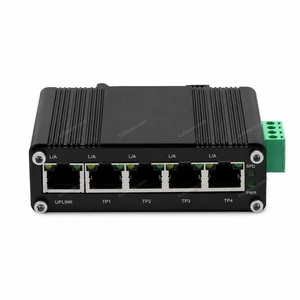 10/100/1000Mbps Gigabit Din Rail Unmanaged 5 Port Industrial Ethernet Switch
